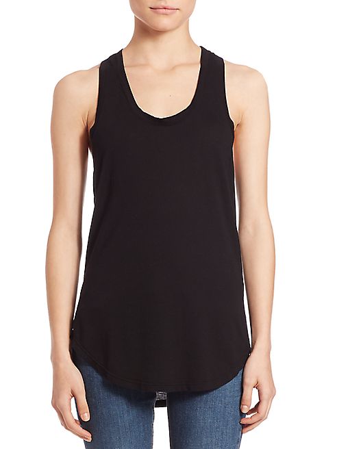 Cotton Citizen - Mykonos Supima Cotton Blend Racer Tank Top