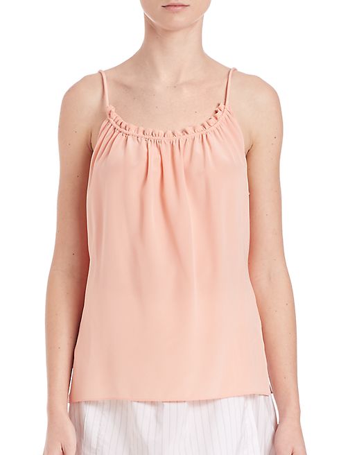 3.1 Phillip Lim - Shirred Silk Tank Top