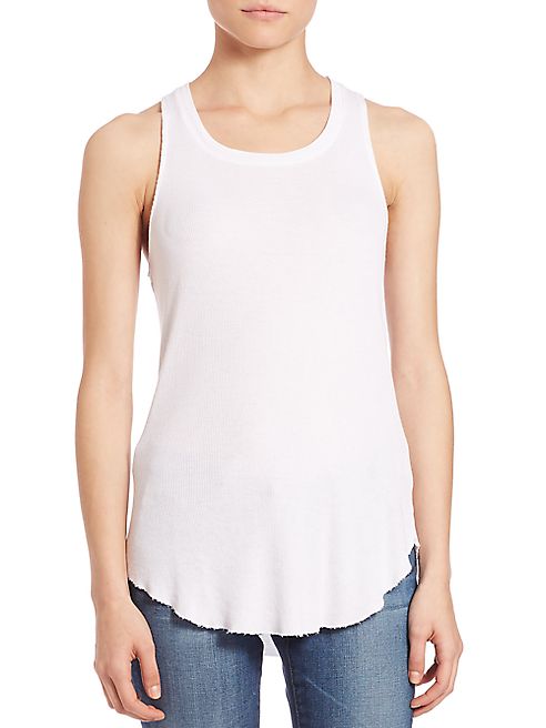 Cotton Citizen - Melbourne Raw-Edge Ribbed Tank