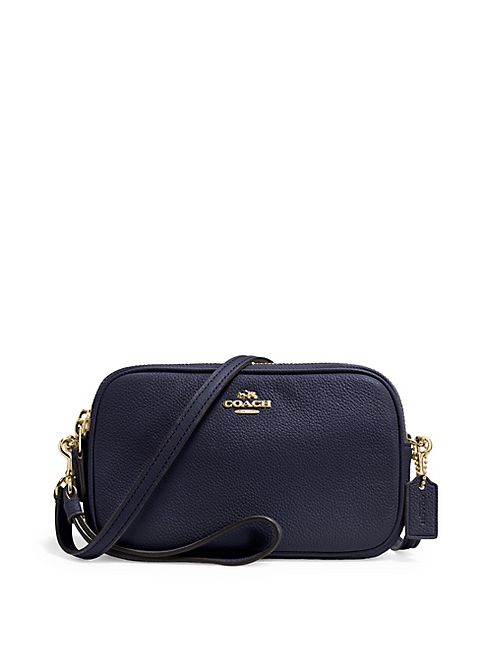 COACH - Pebble Leather Convertible Clutch