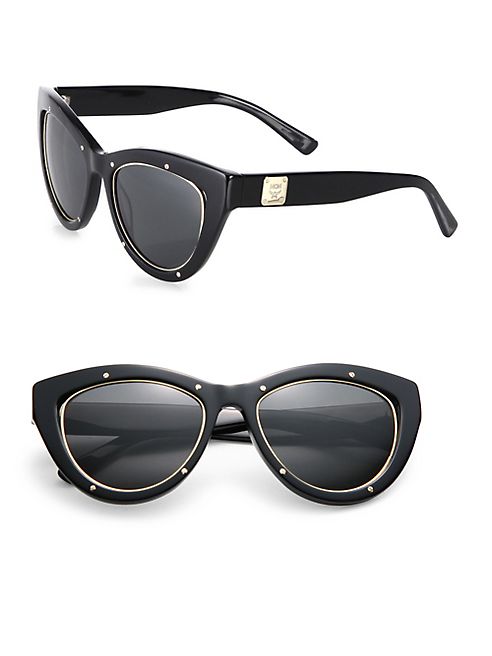 MCM - 53MM Studded Cat Eye Sunglasses