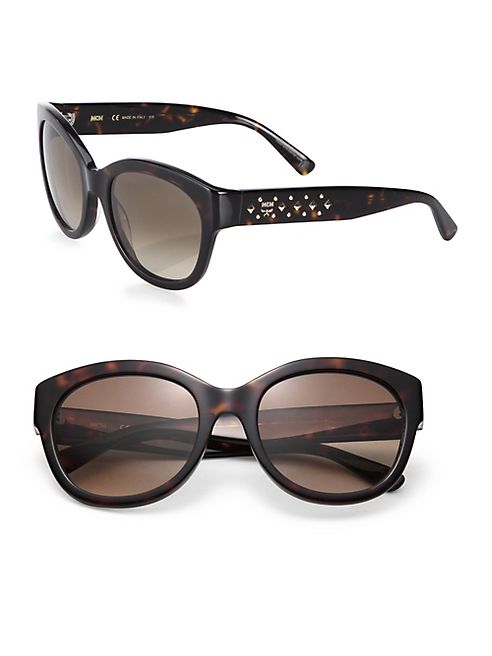 MCM - 56MM Studded Round Sunglasses