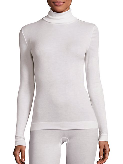 Hanro - Silk/Cashmere Turtleneck Top