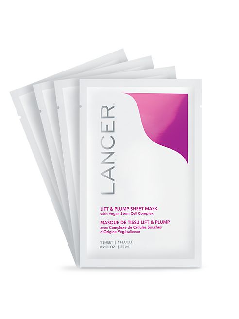 LANCER - Life & Plump Sheet Mask/Set of 4