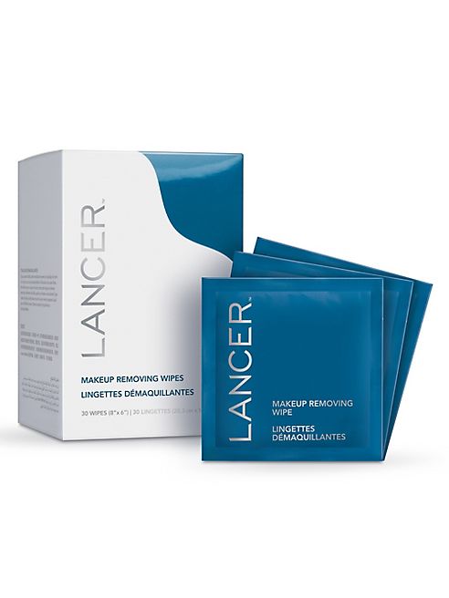 LANCER - Makeup Removing Wipes/Box of 30