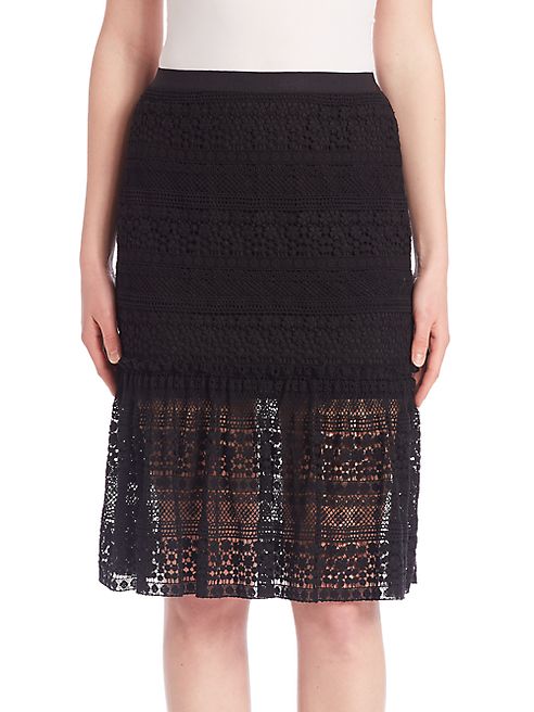 Elie Tahari - Skye Lace Skirt