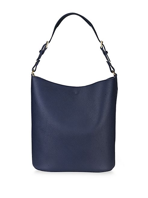 GiGi New York - Emma Pebbled Leather Hobo Bag