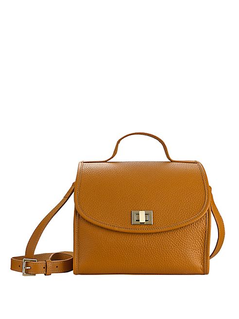 GiGi New York - Amelie Pebbled Leather Crossbody Bag