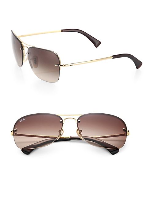 Ray-Ban - Caravan 61MM Navigator Sunglasses