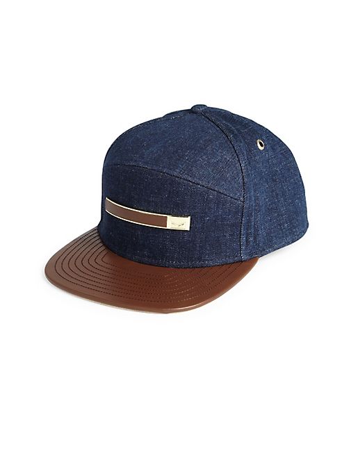 Melin - The Bar Cap in Denim & Suede