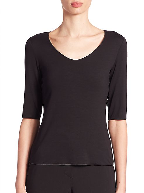 Armani Collezioni - Scoopneck Tee