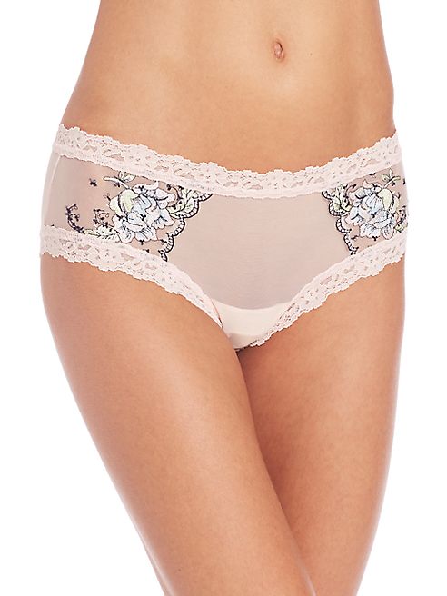 Hanky Panky - Embroidered Cheeky Hipster