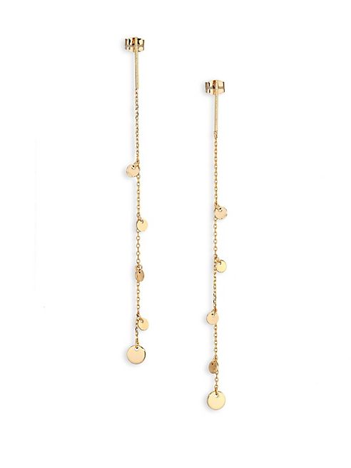 Jules Smith - Elongated Chain Earrings