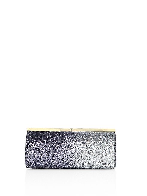 Jimmy Choo - Trinket Coarse Glitter Clutch