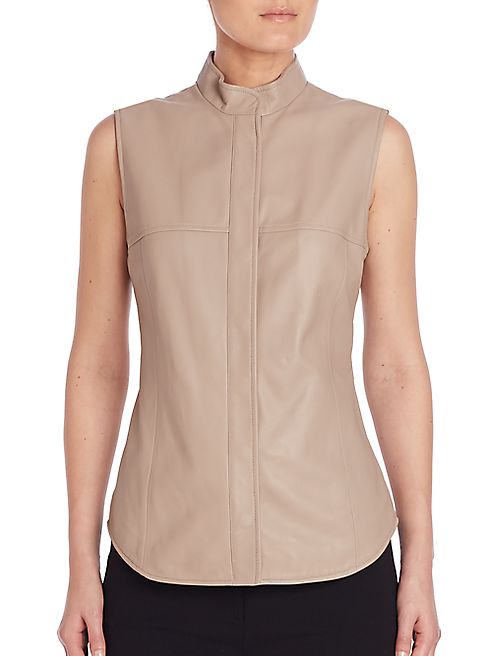 Max Mara - Ussel Leather Vest