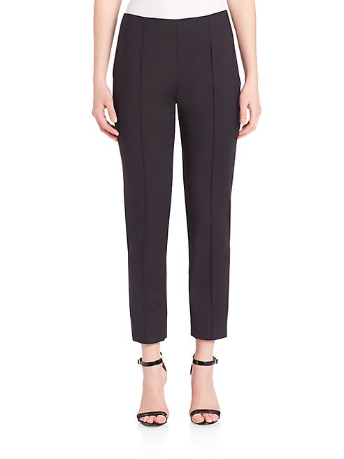 St. John - Solid Cropped Pants