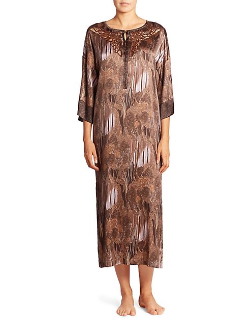 Hanro - Adele Silk-Blend Caftan