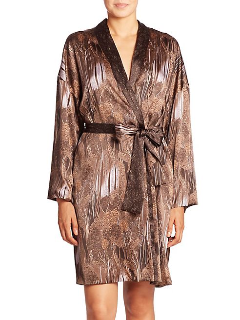 Hanro - Adele Botanical Print Robe