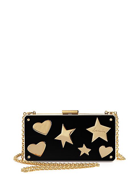 Lanvin - Hearts & Stars Plexi Box Clutch