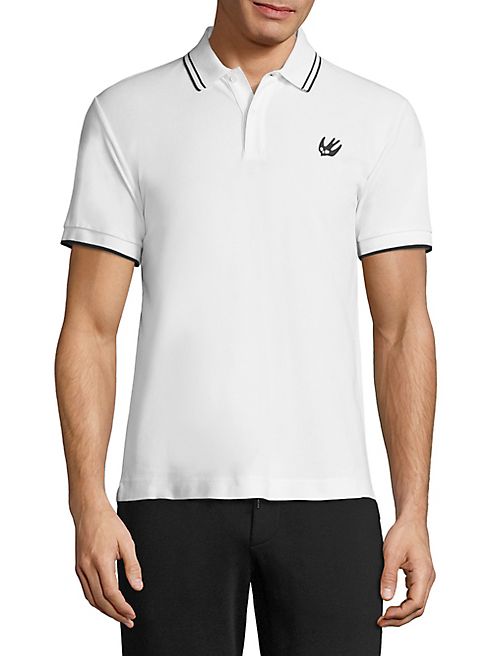 McQ Alexander McQueen - Swallow Cotton Polo