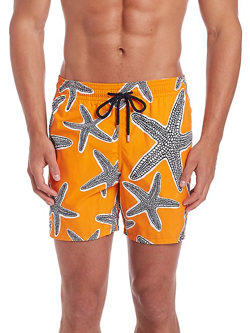 Vilebrequin - Moorea Starlets Drawstring Swim Shorts