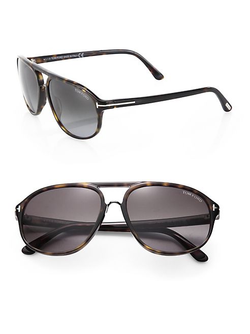 Tom Ford Eyewear - 60mm Jacob Acetate Sunglasses