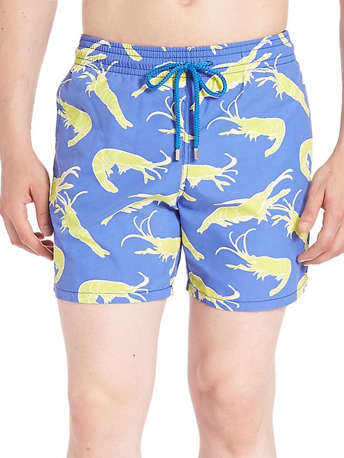 Vilebrequin - Moorea Shrimp Printed Swim Shorts