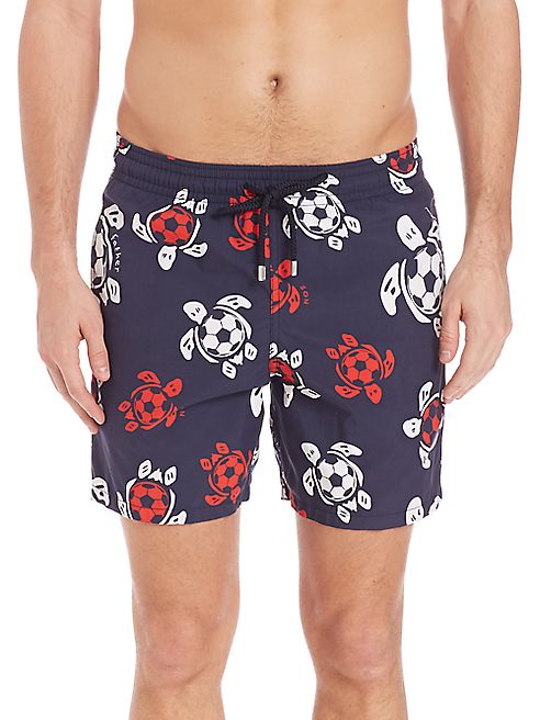 Vilebrequin - Moorea Soccer Turtles Swim Trunks