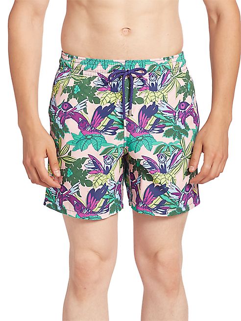 Vilebrequin - Printed Drawstring Swim Shorts