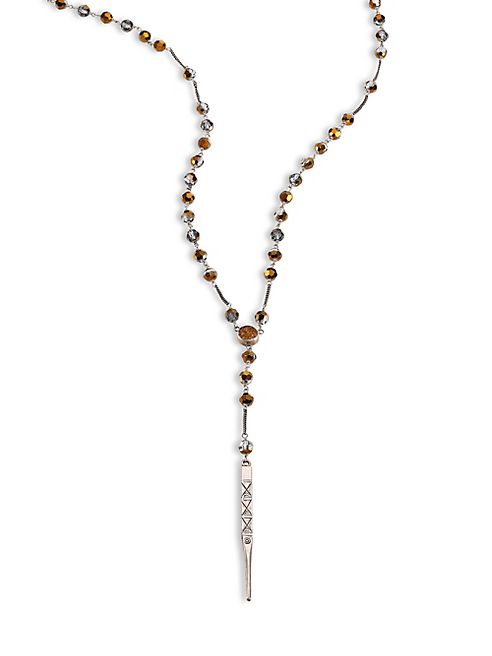 Chan Luu - Dagger & Agate Drop Necklace