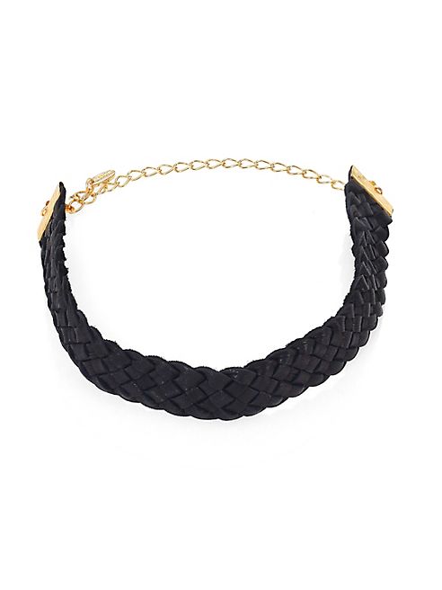 Ettika - Woven Leather Choker