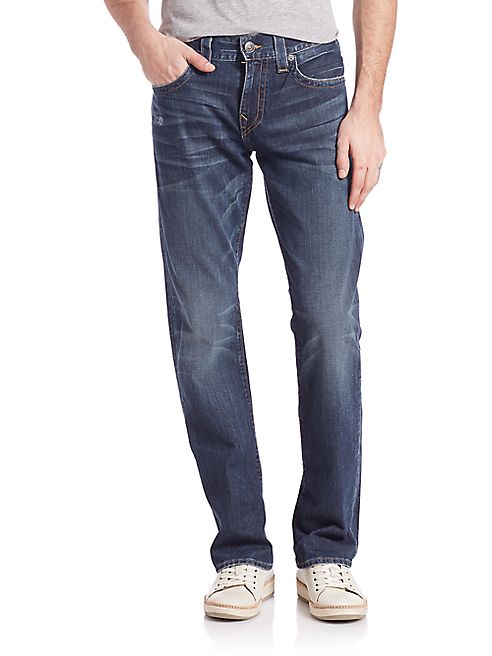 True Religion - Ricky Relaxed Straight Leg Jeans