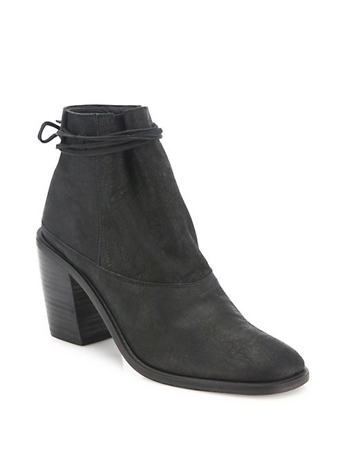 LD Tuttle - The Vow Suede Block Heel Ankle Boots