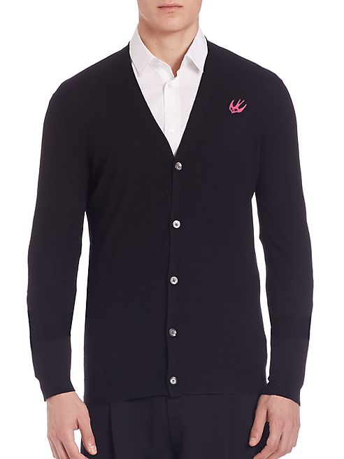 McQ Alexander McQueen - Swallow Front Button Cardigan