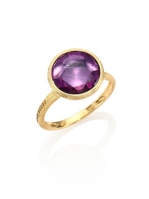 Marco Bicego - Jaipur Amethyst & 18K Yellow Gold Medium Stackable Ring