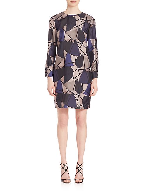 Piazza Sempione - Delunay Print Silk Dress