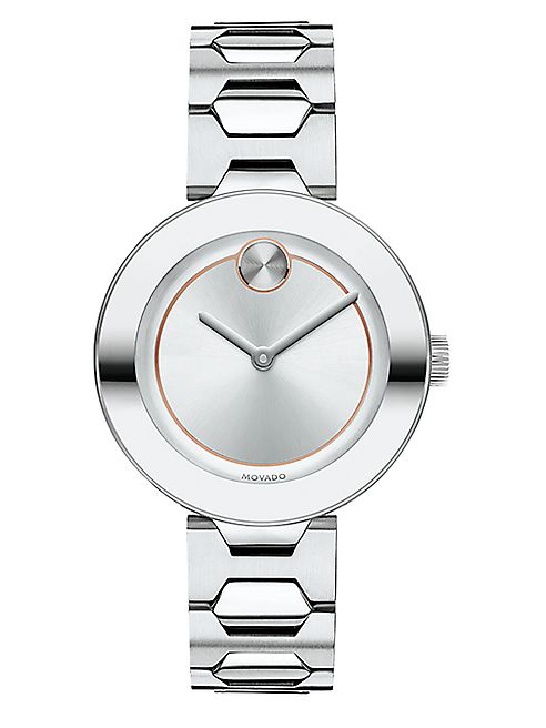 Movado - Bold Stainless Steel Bracelet Watch/32MM