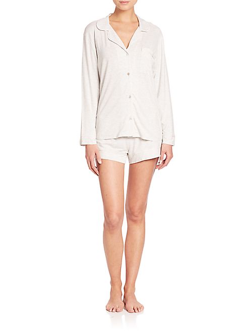 Eberjey - Gisele Long-Sleeve Short Pajamas