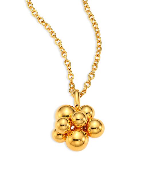 Marina B - Mini Atomo 18K Gold Pendant Necklace