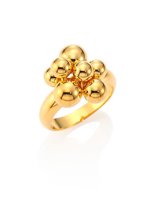 Marina B - Mini Atomo 18K Yellow Gold Ring