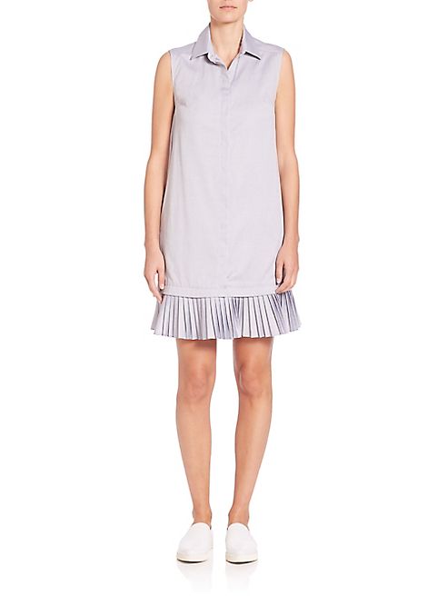 Prose & Poetry - Arden Pleated Hem Shirtdress