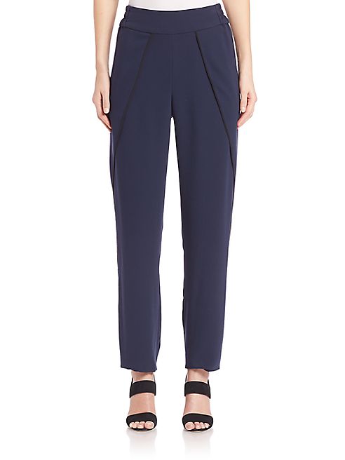 Jonathan Simkhai - Side-Slit Crepe Pants