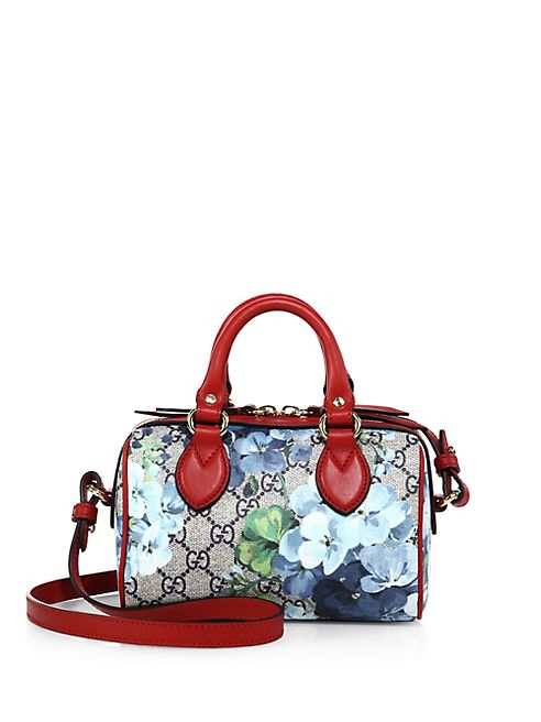 Gucci - Nano Boston Logo Canvas Crossbody