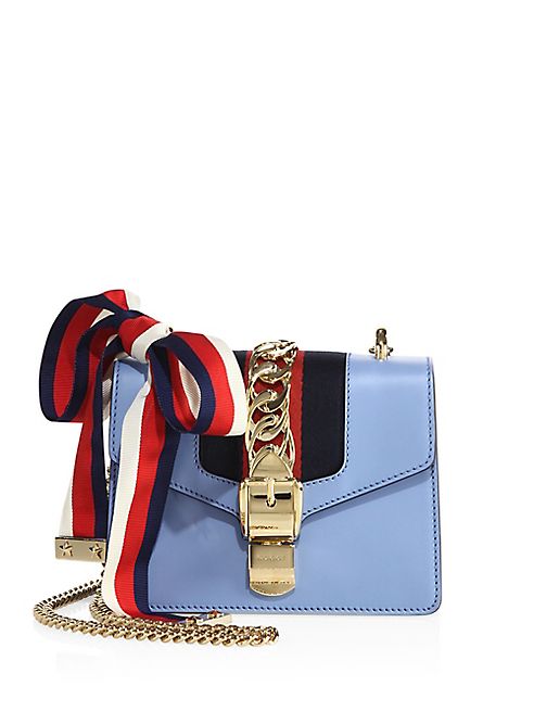 Gucci - Sylvie Leather Mini Chain Bag