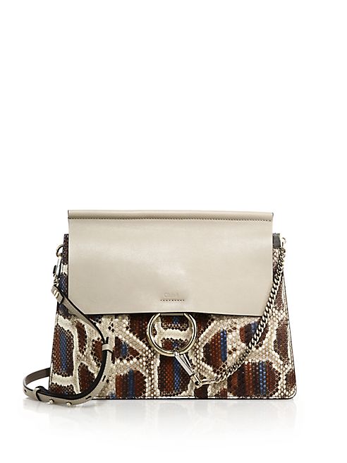 Chloé - Faye Medium Leather Shoulder Bag