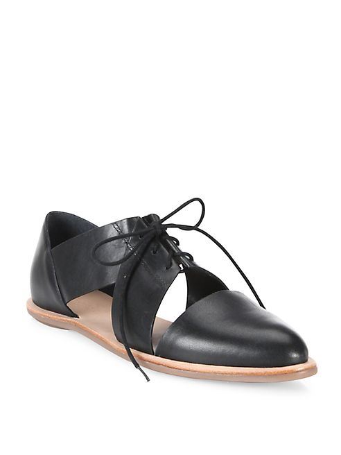 Loeffler Randall - Willa Cutout Leather Oxfords