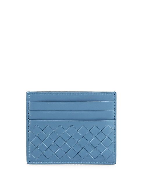 Bottega Veneta - Woven Leather Card Case