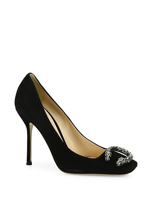 Gucci - Dionysus Suede Pumps