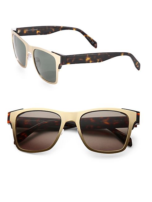 Alexander McQueen - 53MM Square Sunglasses