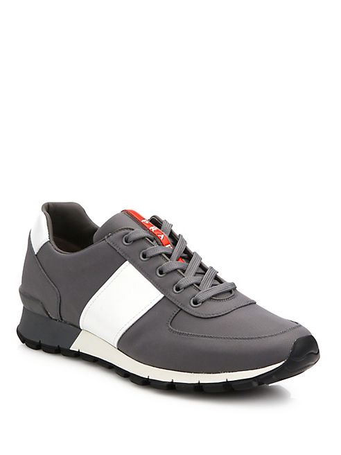 Prada - Spazzolato Trainer Sneakers